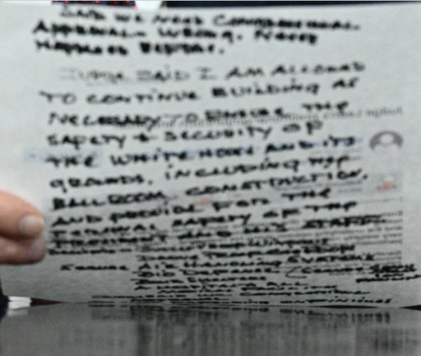 Trump Turns Heads After Accidentally Revealing His Notes While Talking ...