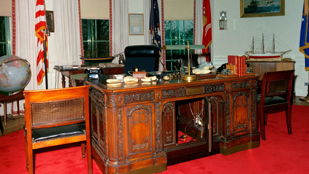 The Story Behind the President’s Iconic Desk Is Wilder Than You Think