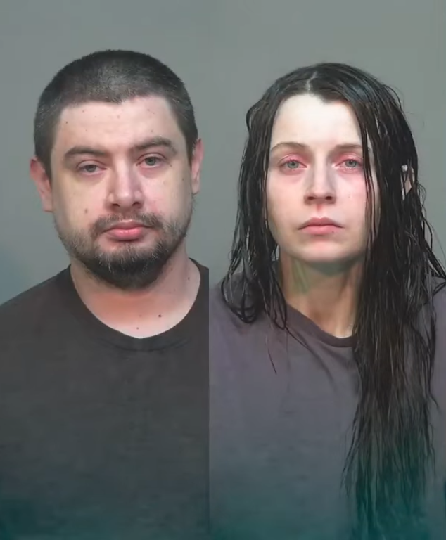 Booking photographs of Elizabeth Siders and Gary Siders Jr., Photo Credit: WSYX ABC 6/Youtube