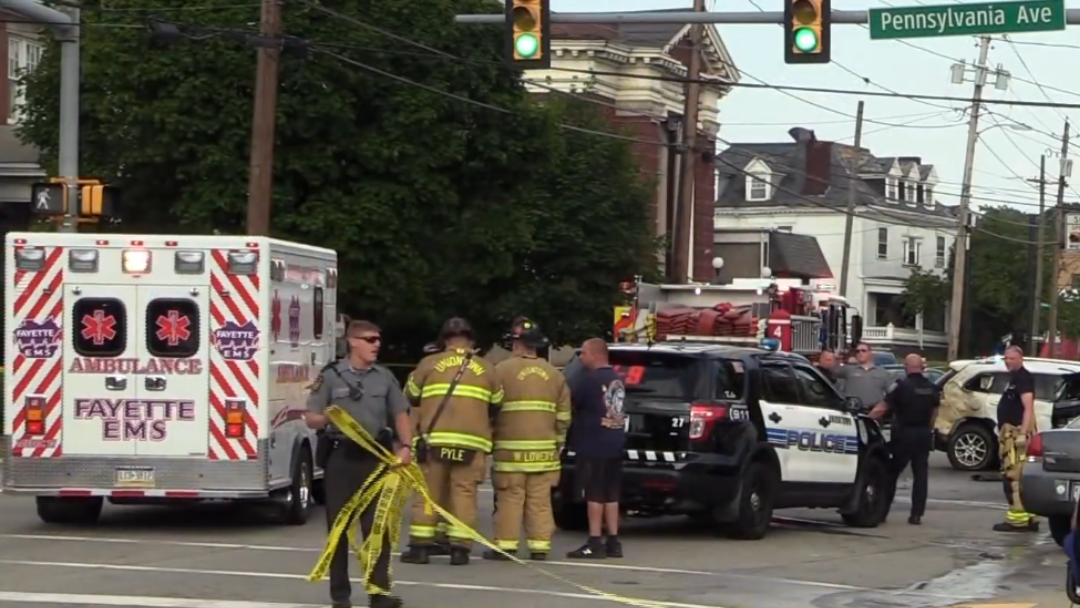 Heroic Bystander Risks It All to Save Police Officer From Fiery Crash