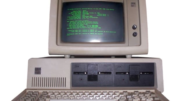 An Early IBM Personal Computer