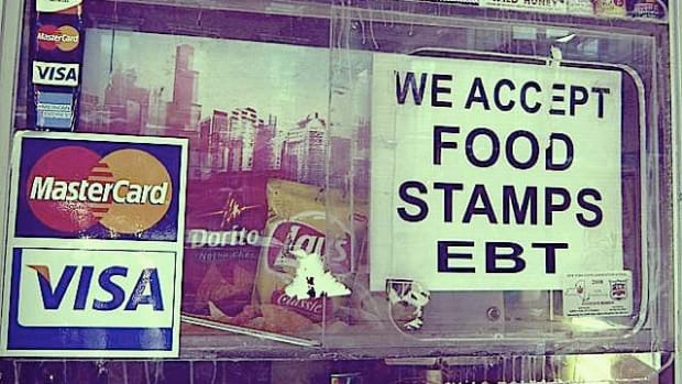 Food Stamp sign