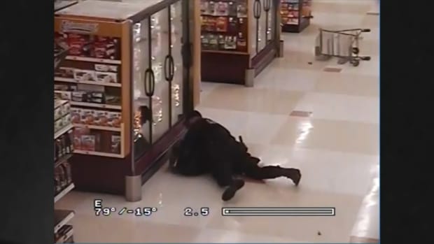 Shopper Uses Grocery Cart To Stop Suspect (Video) Promo Image