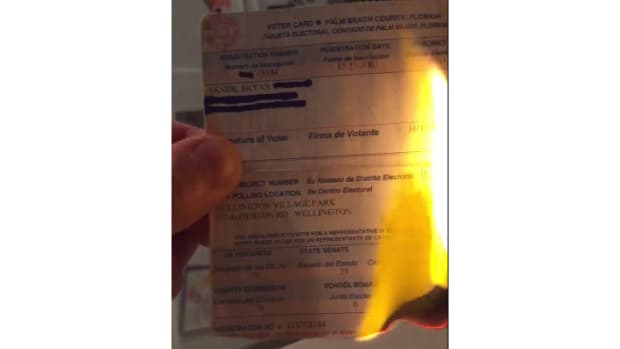 Republicans Burn Voter Cards After Trump Victory (Video) Promo Image