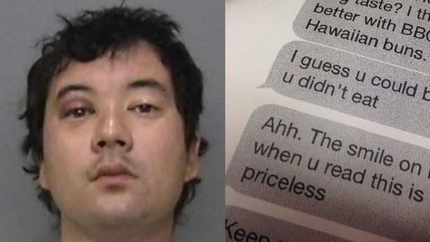 Man Arrested After Girlfriend Realizes What He Had Just Fed Her  Promo Image