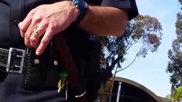 Bike Rider Schools Cop On Law, Cop Walks Away (Video) Promo Image