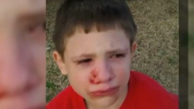 Little Boy Brutally Attacked With Bricks On Playground Promo Image