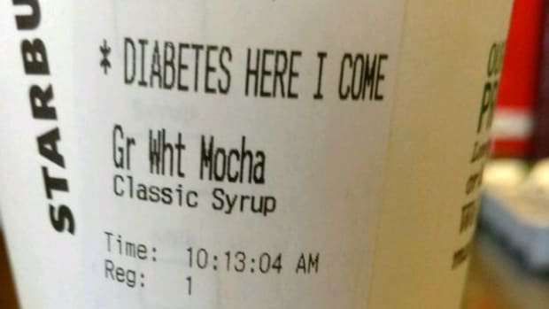 Starbucks Worker Writes 'Diabetes Here I Come' On Drink Promo Image