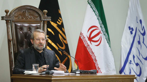 Iran's Parliament Speaker Ali Larijani