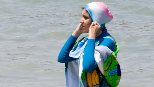 Muslim "Burkini" Swimsuits Spark Debate In Europe Promo Image