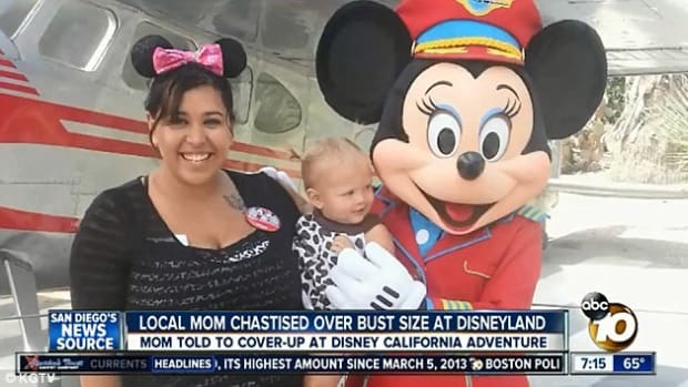 Mom Kicked Out Of Disneyland For 'Inappropriate' Outfit (Photo) Promo Image