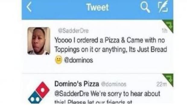 Customer Complains That Domino's Messed Up His Order, Quickly Realizes Joke Is On Him (Photo) Promo Image