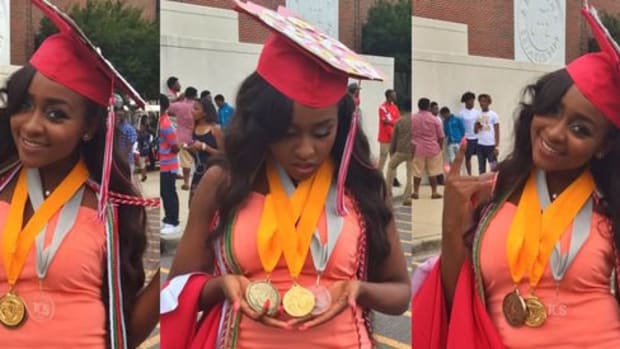 Valedictorian's Accomplishments Spark Outrage On Twitter Promo Image