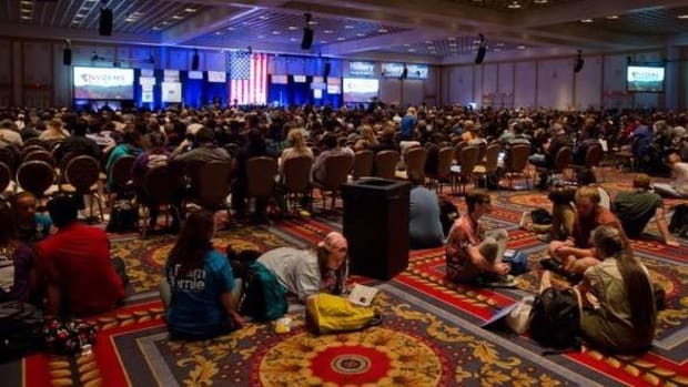 Accusations Of Fraud At Nevada Democratic Convention Promo Image