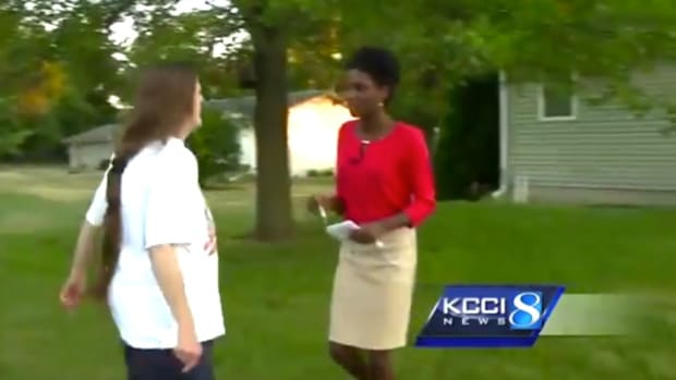 Iowa Woman Calls Black Reporter The N-Word (Video) Promo Image
