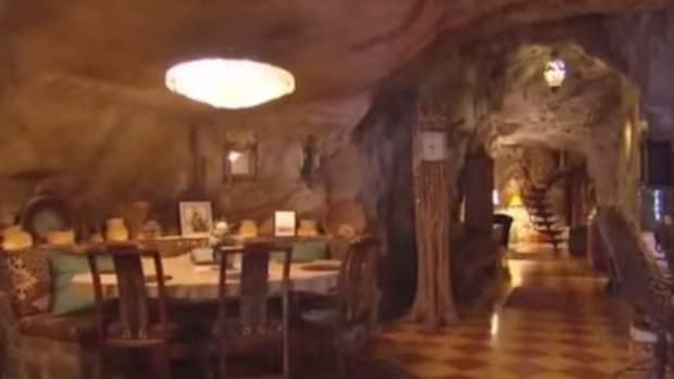 Husband And Wife Unveil Their Amazing Cave Home (Video) Promo Image