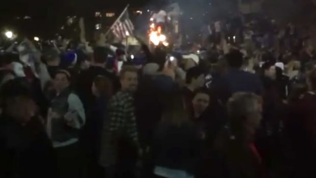 Villanova Students Go Wild On Streets After Win (Video) Promo Image