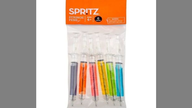 Spritz Halloween Syringe Pens.