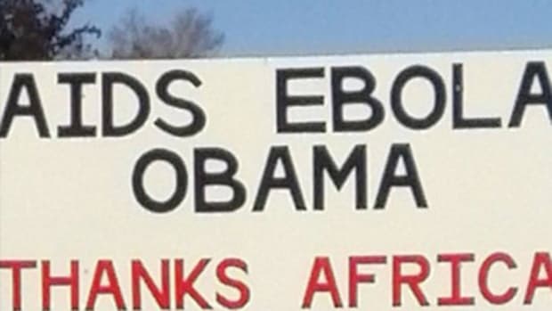 Here's The Obama Sign That Has Sparked Controversy In Nebraska (Photo) Promo Image