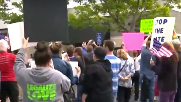 Protest Against Pastor Over Orlando Shooting (Video) Promo Image