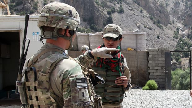U.S. Soldiers in Afghanistan.