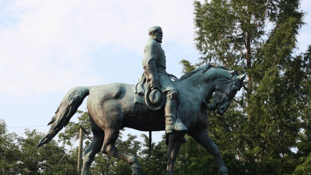 Final Confederate Statue Taken Down In New Orleans Promo Image