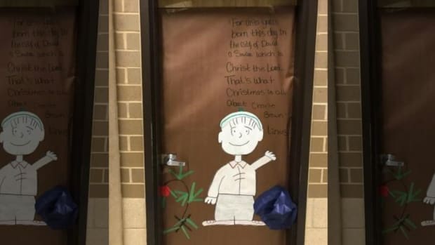 Judge: Post Christian 'Charlie Brown' Poster At School Promo Image