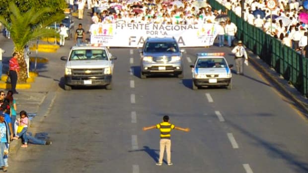 Boy, 12, Tries To Stop Thousands Of Anti-Gay Protesters Promo Image