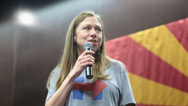 Chelsea Clinton Calls On Americans To 'Not Stay Silent' Promo Image