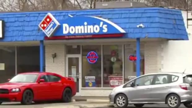Christian Domino's Driver Tries To Convert Customers (Video) Promo Image