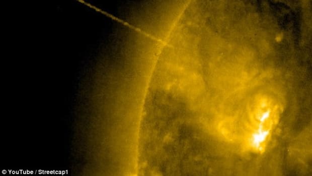 NASA Image May Show Aliens Taking Energy From Sun (Video) Promo Image