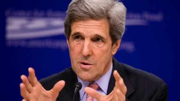John Kerry Calls For War Crime Investigation Of Russia Promo Image