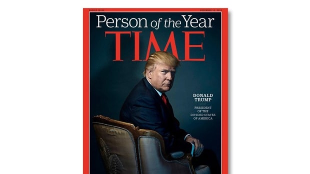 Trump Named Time's Person Of The Year Promo Image
