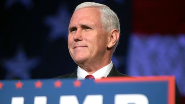 Pence Tells Christian Group: Trump Is 'Unwavering Ally' (Video) Promo Image