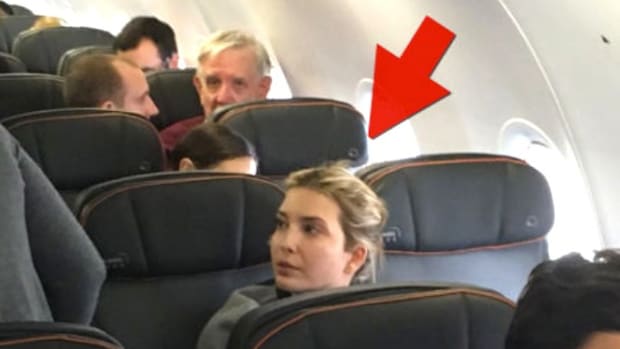 Man Yells At Ivanka Trump On Plane, Gets Kicked Off Promo Image