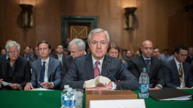 Wells Fargo CEO Made Millions Before Admitting Fraud Promo Image