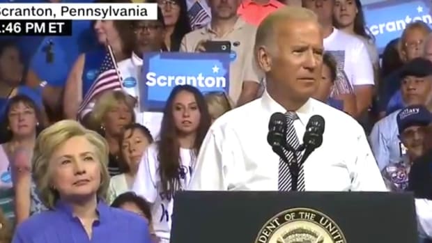 Biden: Trump Can't Be Trusted With Nuclear Codes (Video) Promo Image