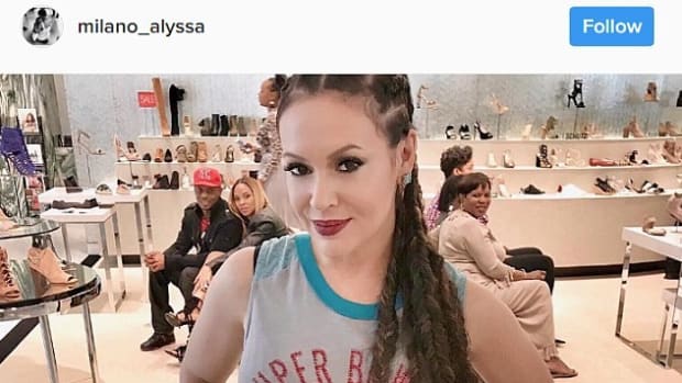 Social Media Users Unhappy With Alyssa Milano's Hair Promo Image