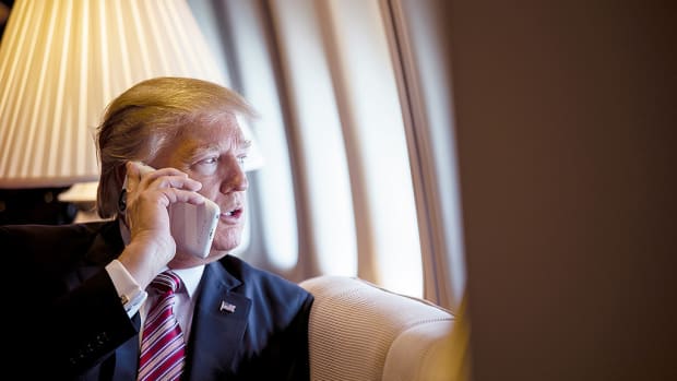 Trump Gives Private Number To Foreign Leaders Promo Image