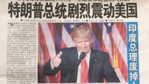 China Welcomes Trump Victory As 'Gift To Propaganda' Promo Image