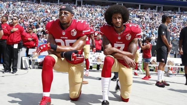 NFL Ratings Slip Amid National Anthem Protest Promo Image
