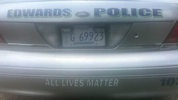 Cop Uses Controversial 'All Lives Matter' Decals (Photos) Promo Image