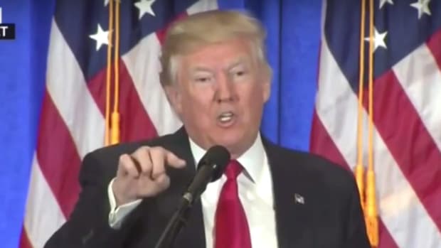 Trump Compares Press To Nazis, Argues With CNN (Video) Promo Image