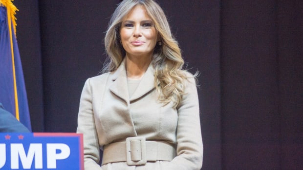 Did Melania Trump Forget About The Easter Egg Roll? Promo Image