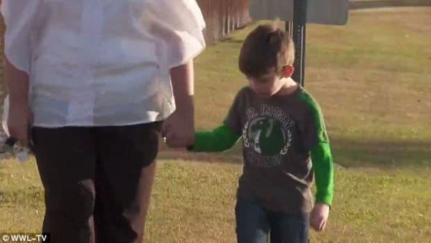 Boy Found Walking Home Alone To Escape School Bullies Promo Image