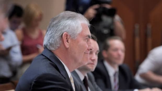 Tillerson Worked Around Sanctions As Exxon Mobil CEO Promo Image