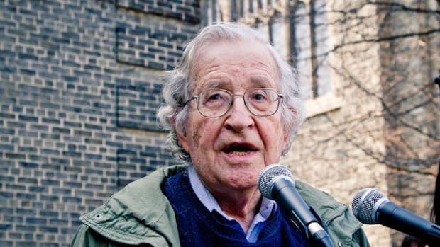 Noam Chomsky: GOP Agenda A Threat To Human Survival Promo Image