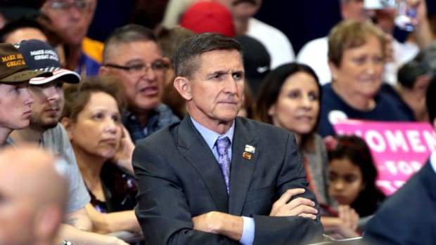 Michael Flynn Resigns Amid Controversial Ties To Russia Promo Image