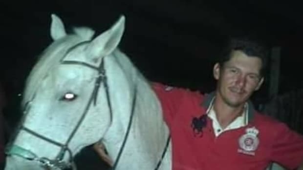Horse Gives Final Farewell To Dead Owner (Video) Promo Image