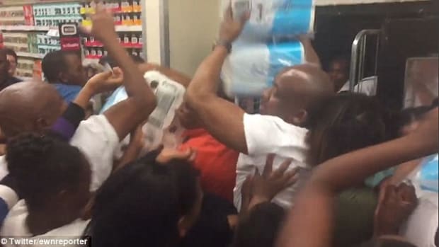 Black Friday Fights Over Toilet Paper in South Africa (Video) Promo Image